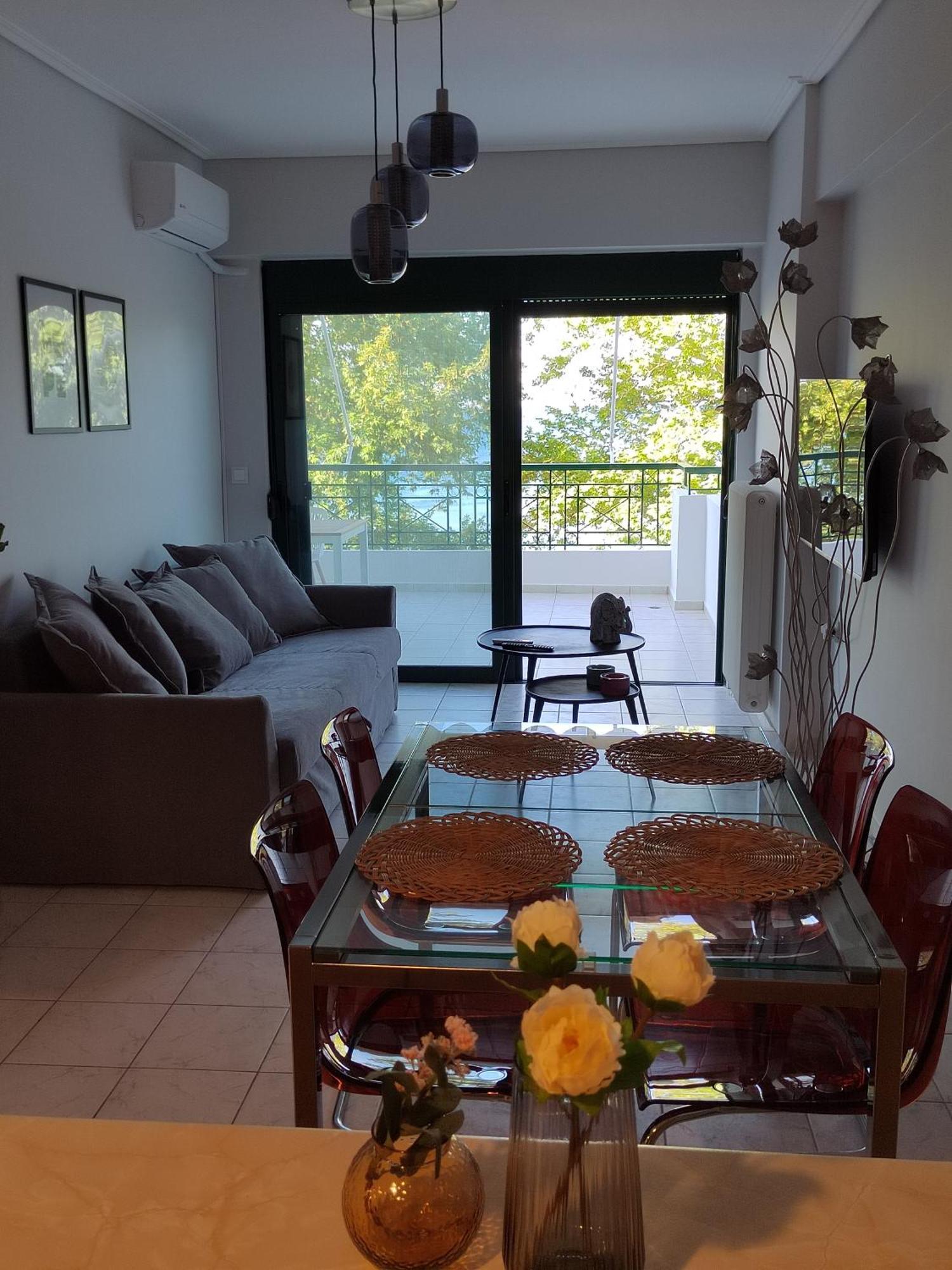 The Cozy Seaside Apartment Nafpaktos Buitenkant foto